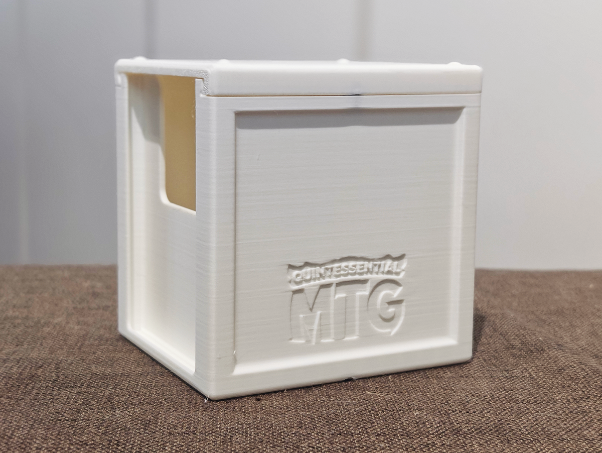 The Quintessential MTG Deckbox STL file